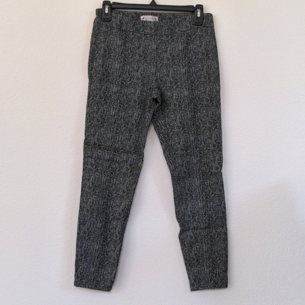 Nanette Lepore black and white leggings size 4